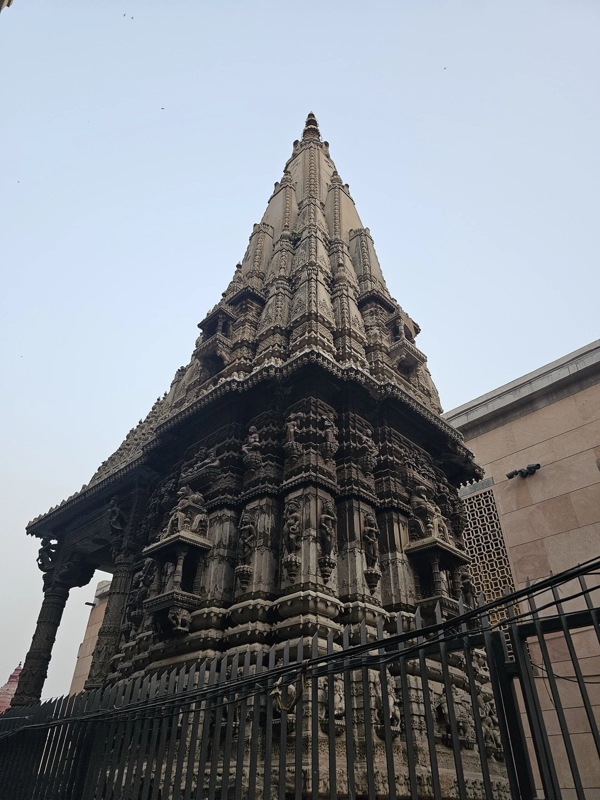 The spire of Kashi Vishwanath temple, Varanasi